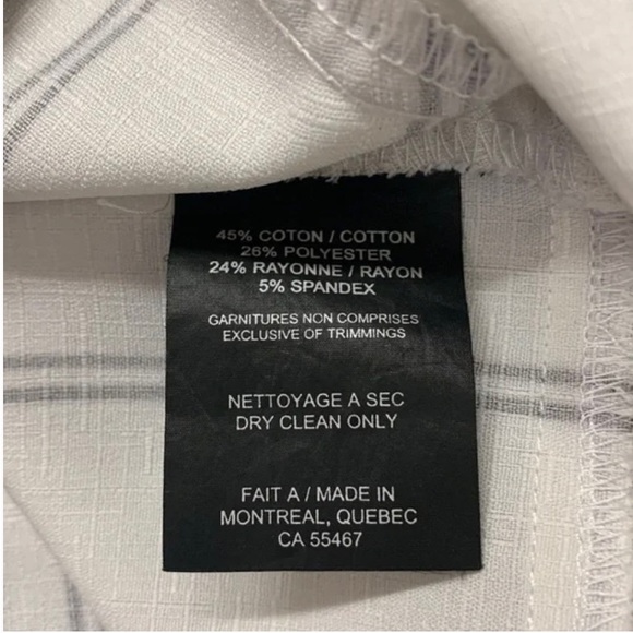 Melissa Nepton Stripped Top - Size Small - Picture 6 of 6